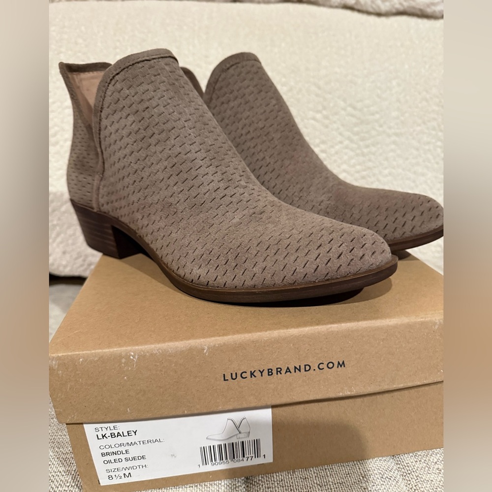 Lucky Brand Bailey Ankle Boots NEW 8.5